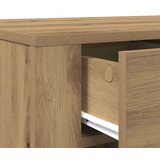  Pisalna miza artisan hrast 100x49x75 cm inženirski les | Shoptok.si