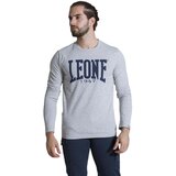 Leone 1947 Majice z dolgimi rokavi Man Tshirt L/S Siva Cene