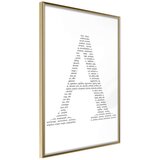  Poster - Capital A 20x30 | shoptok.hr