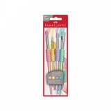 Faber-Castell Četkica soft grip set 1/4 pastel 481620 Cene