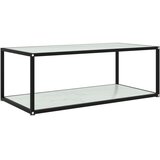 vidaXL stolić za kavu bijeli 100 x 50 x 35 cm od kaljenog stakla Cijene