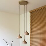  Duolla - Visilica na sajli IRONLINE 3xE27/15W/230V bež | Eponuda.com
