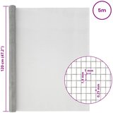 Mrežna tkanina 120 x 500 cm 18 mesh Nehrđajući čelik 304 | shoptok.hr