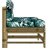  Srednja sofa od impregnirane borovine s jastucima | shoptok.hr