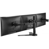 Equip 650125 nagibna namizna monitorska konzola, 17 "-27", 3 monitorji, črna | Shoptok.si