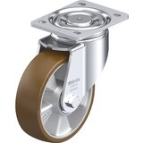 Blickle Vrtljivo kolo iz jeklene pločevine LH-ALB, kolo s Ø 160 mm, nosilnost 750 kg, mere ploščice 140 x 110 mm | Shoptok.si