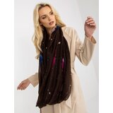 Factory Price Scarf-AT-KM-TS06.32P-dark brown | Shoptok.si