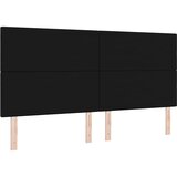  Uzglavlje Crna 200 cm Baršun | shoptok.hr