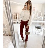 Gemre Burgundy fabric trousers Chevrette | shoptok.hr