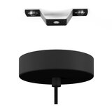 Eglo 43802 - Luster na sajli YORTH 1xE27/40W/230V hrom | Eponuda.com