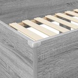  Postelja na vzkraj za otroke Siva Sonoma 100 x 200 cm, (5000141935) | Shoptok.si