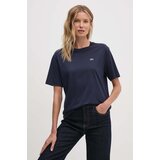 Lacoste Pamučna majica za žene, boja: tamno plava, TF7215 | shoptok.hr