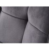 Unique Furniture Sivi žametni jedilni stoli z nasloni za roke v kompletu 2 ks Nolan Square – | Shoptok.si