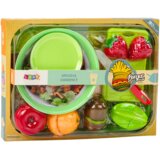  Set za igru s povrčem i priborom za jelo - Fruit | Shoptok.si