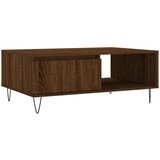  Stolić za kavu smeđa boja hrasta 90x60x35 cm konstruirano drvo | Eponuda.ba