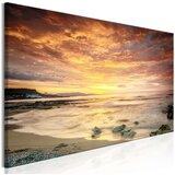  Slika - Beach in Crete (1 Part) Narrow Orange 135x45 Cijene