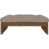  Vrtni tabure boja meda 120 x 80 cm od masivne borovine Smeđa | Shoptok.si
