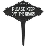 Esschert Design Kovinski vrtni količek Please Keep off the Grass – | Shoptok.si