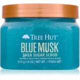 TREE HUT Shea Sugar Scrub Blue Musk šećerni peeling za tijelo 510 g | shoptok.hr