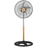 Johnson Stajaći ventilator 3u1 WOOD 80W/230V prečnik 50 cm crna/bež | Eponuda.com