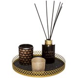 Atmosphera DEKORATIVNI SET MIRISNI, GOLDEN S PODLOŠKOM | shoptok.hr