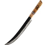 IZMAEL Damaskasti kuhinjski nož ZE-37434 - Slicer / Smeđa | shoptok.hr