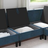 SOFA s pohranom Plava Baršun - Plava Srednja | shoptok.hr