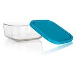 Staklena posuda BORMIOLI Frigoverre square 1/1 22cl 10x10 cm sa poklopcem | Eponuda.com