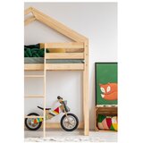 Adeko Dvignjena otroška postelja iz masivnega bora v obliki hiške 80x160 cm – | Shoptok.si