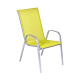 Outdorlife baštenska stolica COMO Metal i tekstil Žuta Cene