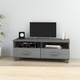 TV ormarić HAMAR tamnosivi 106 x 40 x 40 cm od masivne borovine | Eponuda.com