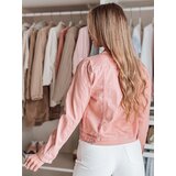 DStreet Kurtka damska krótka jeansowa KORTINA różowa | shoptok.hr