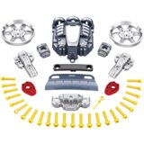 Lean_Toys Multifunkcijska podloga 4 v 1 Izobraževalna Za dojenčke Žoge Grizala 27 El. | Shoptok.si