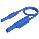 SKS Hirschmann MAL S WS-B 25/2\,5 bl varnostni merilni kabel 4 mm varnostna vtičnica 4 mm varnostni vtič\, z možnostjo zlaganja 25 cm modra 1 kos, (20423282) Cene