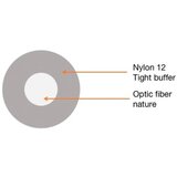 Gembird KABL-OPTIC-FTTH-1F-B3 Opticki kabl 1-vlakno SM G657B3, GJI, transparentni, INDOOR, 1000m | ePonuda.com