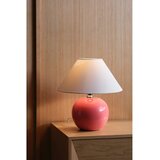 Jotex Rožnata/kremno bela keramična namizna svetilka (višina 29 cm) Karamell – | Shoptok.si