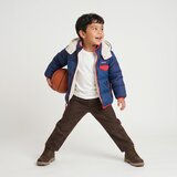 Patagonia BABY REVERSIBLE TRIBBLES HOODY Tamno plava | shoptok.hr