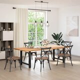  Noge za blagovaonski stol Crne 2 kom 70 x (72-73) cm Čelik | Eponuda.ba