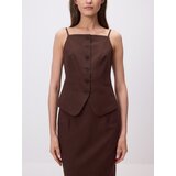 Reserved LADIES` VEST - smeđi | shoptok.hr
