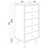 Hanah home komoda frenzu ephesus marble
