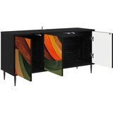  ormar BONN 102 x 33 x 51 cm Crni hrast Konstruirano drvo | shoptok.hr
