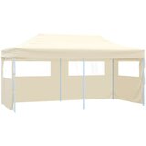 vidaXL Zložljiv pop-up vrtni šotor 3 x 6 m krem | Shoptok.si