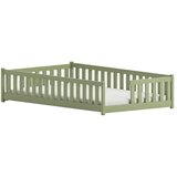 Molarem Home Drveni dječji krevet IVY - 200x120 cm - olive | shoptok.hr