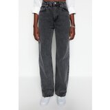 Trendyol Anthracite High Waist Wide Leg Jeans | Eponuda.ba