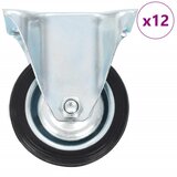 Fiksni kotačići 12 kom 75 mm | shoptok.hr