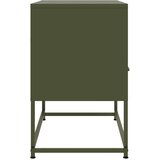TV ormarić maslinastozeleni 68x39x60,5 cm čelični | shoptok.hr