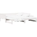  Krevet za povlačenje za dan Bijelo 180 x 200 cm | shoptok.hr