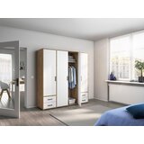 Rauch Möbel OMARA S KLASIČNIMI VRATI, bela, hrast artisan | Shoptok.si