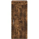  Kupaonski zidni ormarić TULUM Dimljeni hrast 37 x 24,5 x 86 cm | shoptok.hr