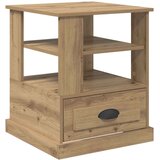  Nočna omarica Umetni hrast 50 x 50 x 60 cm Konstruiran les, (5000201852) | Shoptok.si